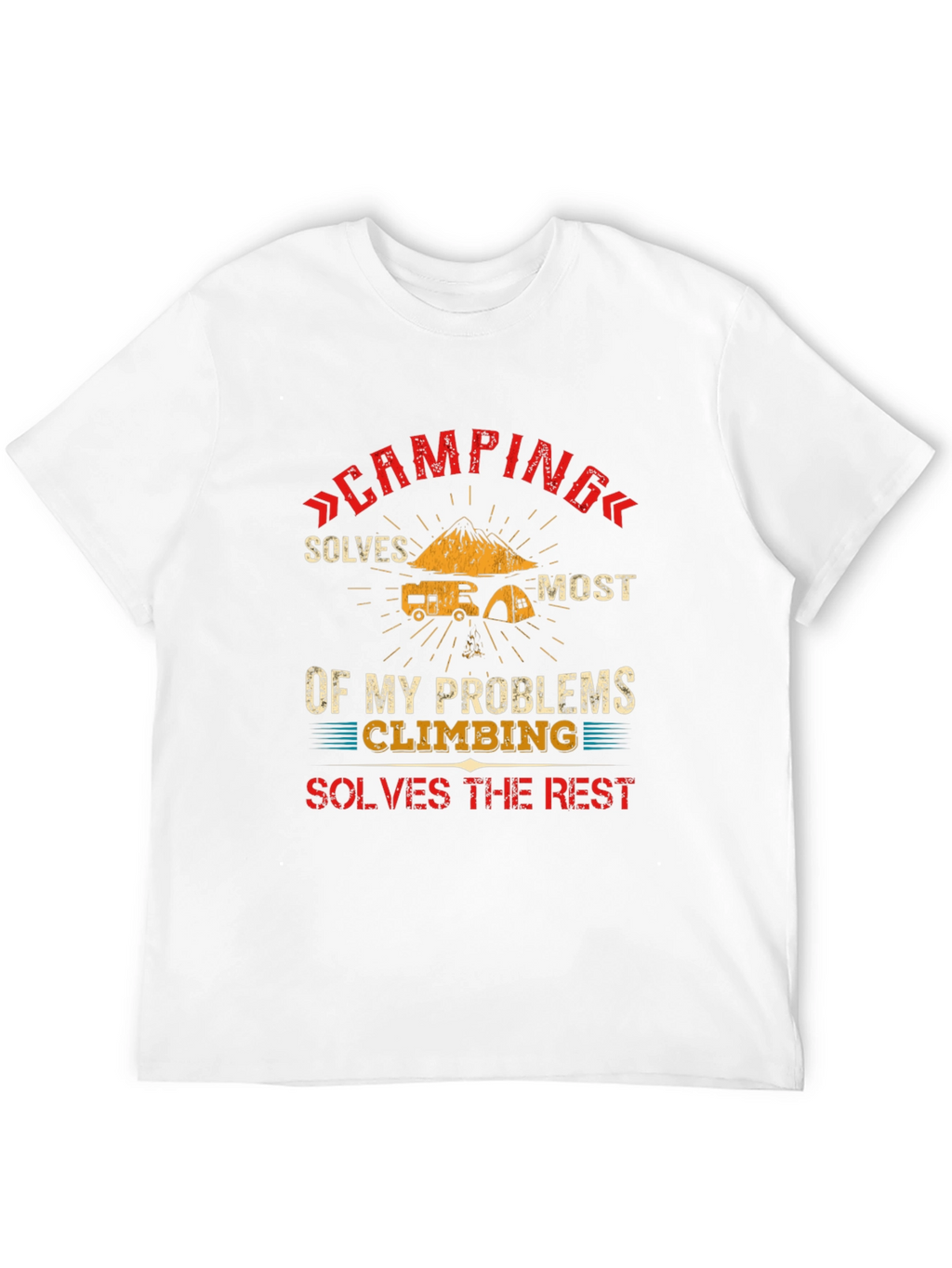 Camping & Climbing Problem Solver T-Shirt