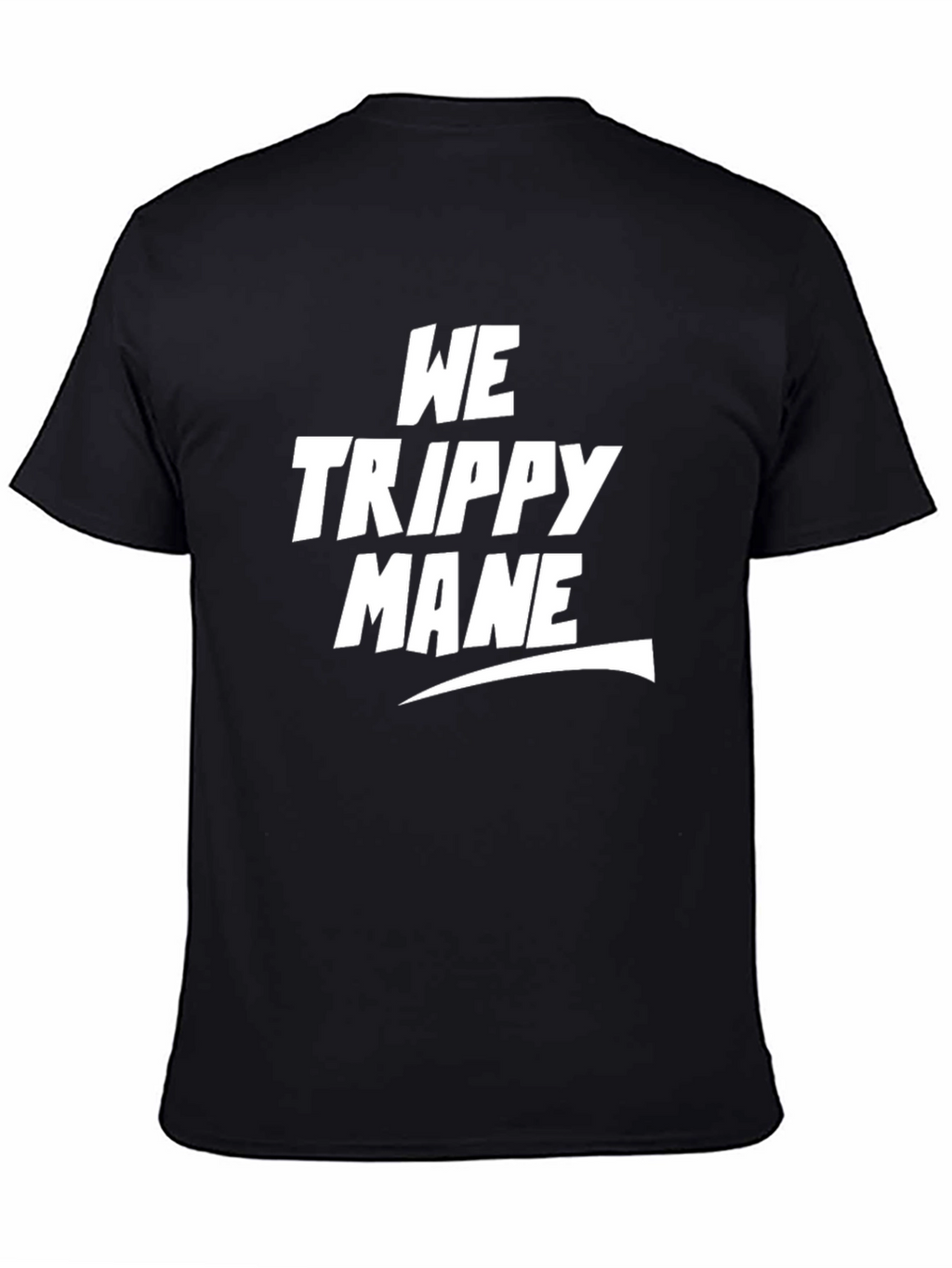 We Trippy Mane Graphic Tee - Black