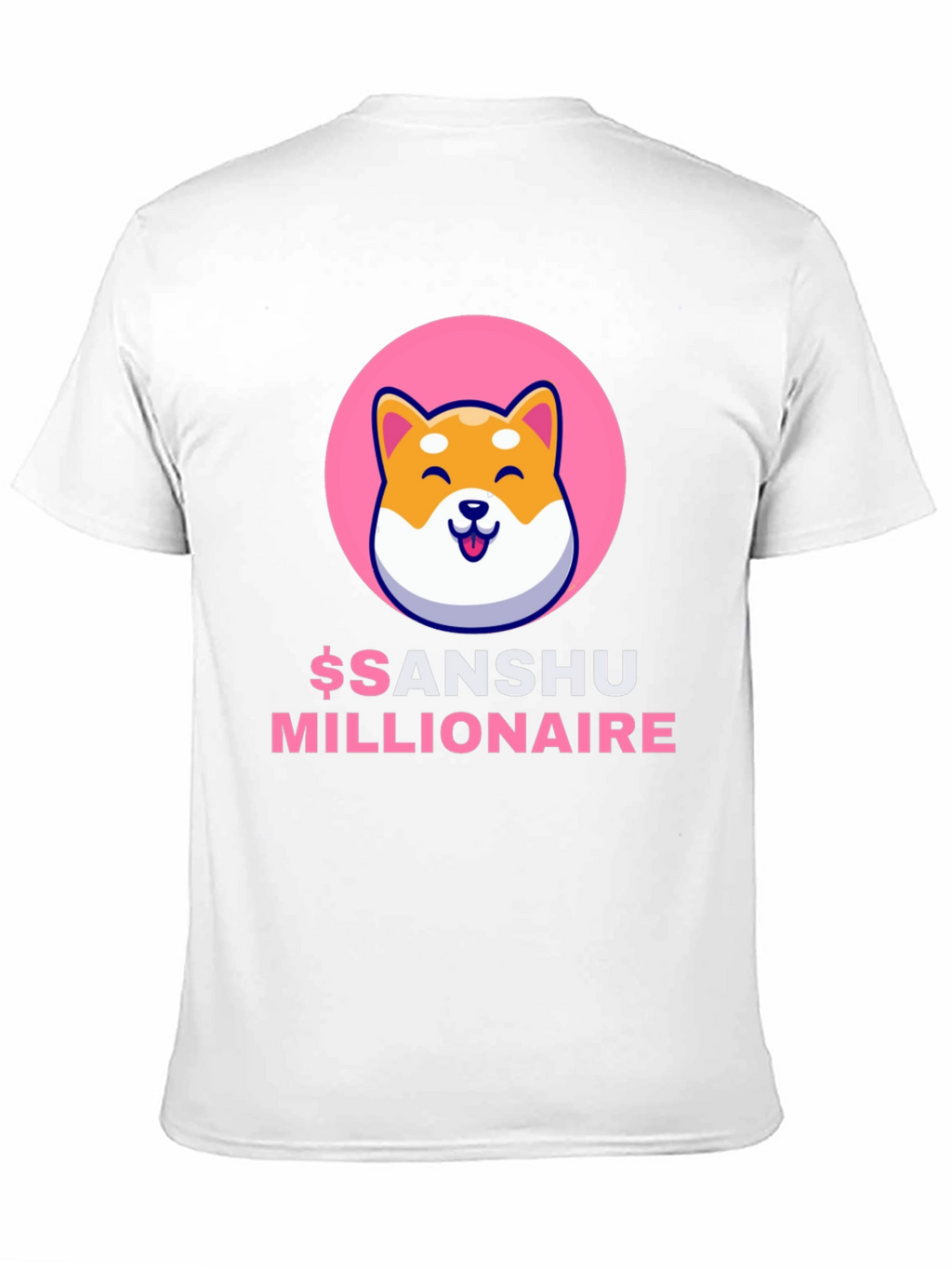 Sanshu Inu Millionaire Graphic Tee - Black
