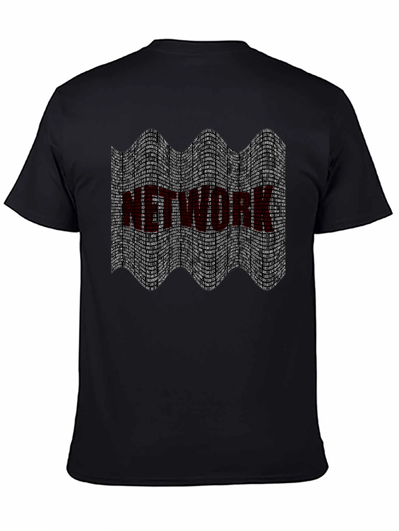 Network Graphic Tee - Black Tech Shirt