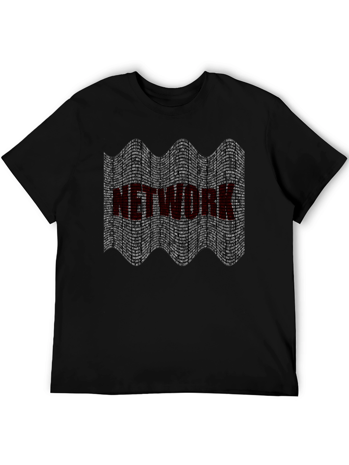 Network Graphic Tee - Black Tech Shirt