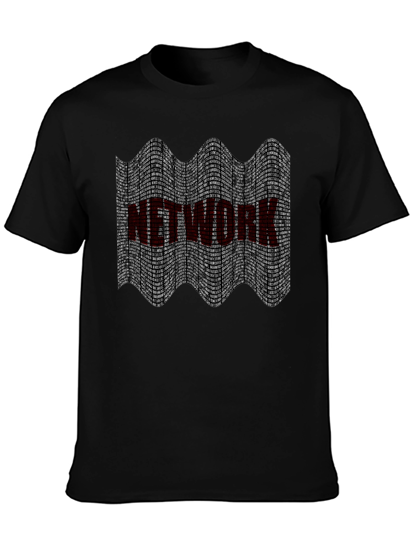 Network Graphic Tee - Black Tech Shirt