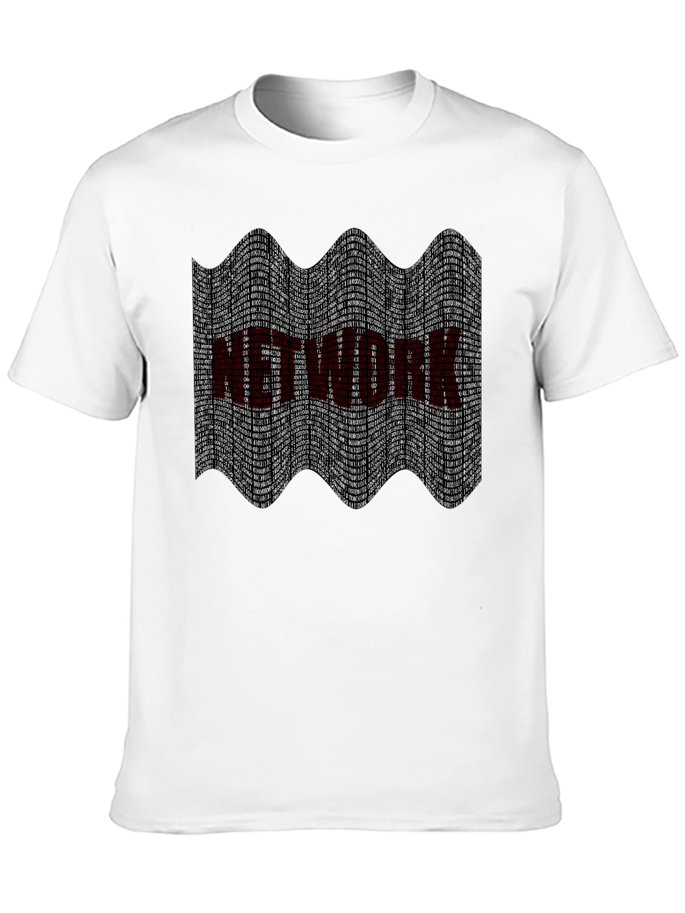 Network Graphic Tee - Black Tech Shirt