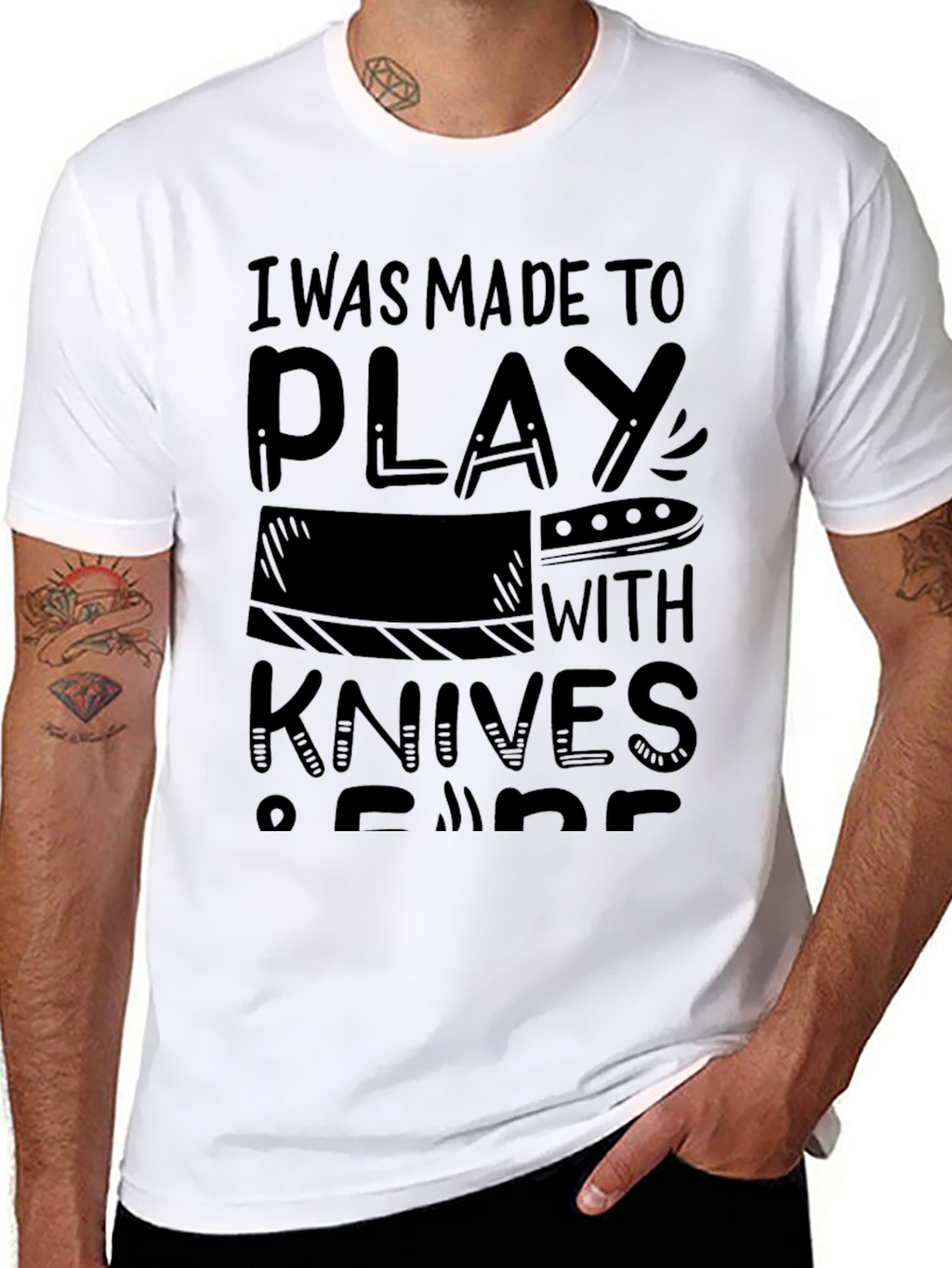 I Was Made To Play With Knives T-Shirt
