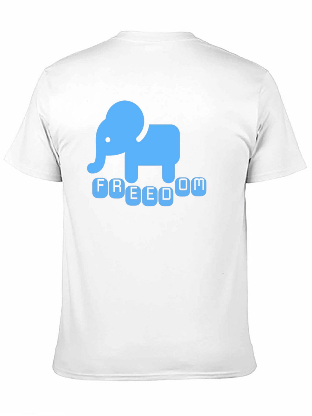 Freedom Elephant Graphic Tee - Black