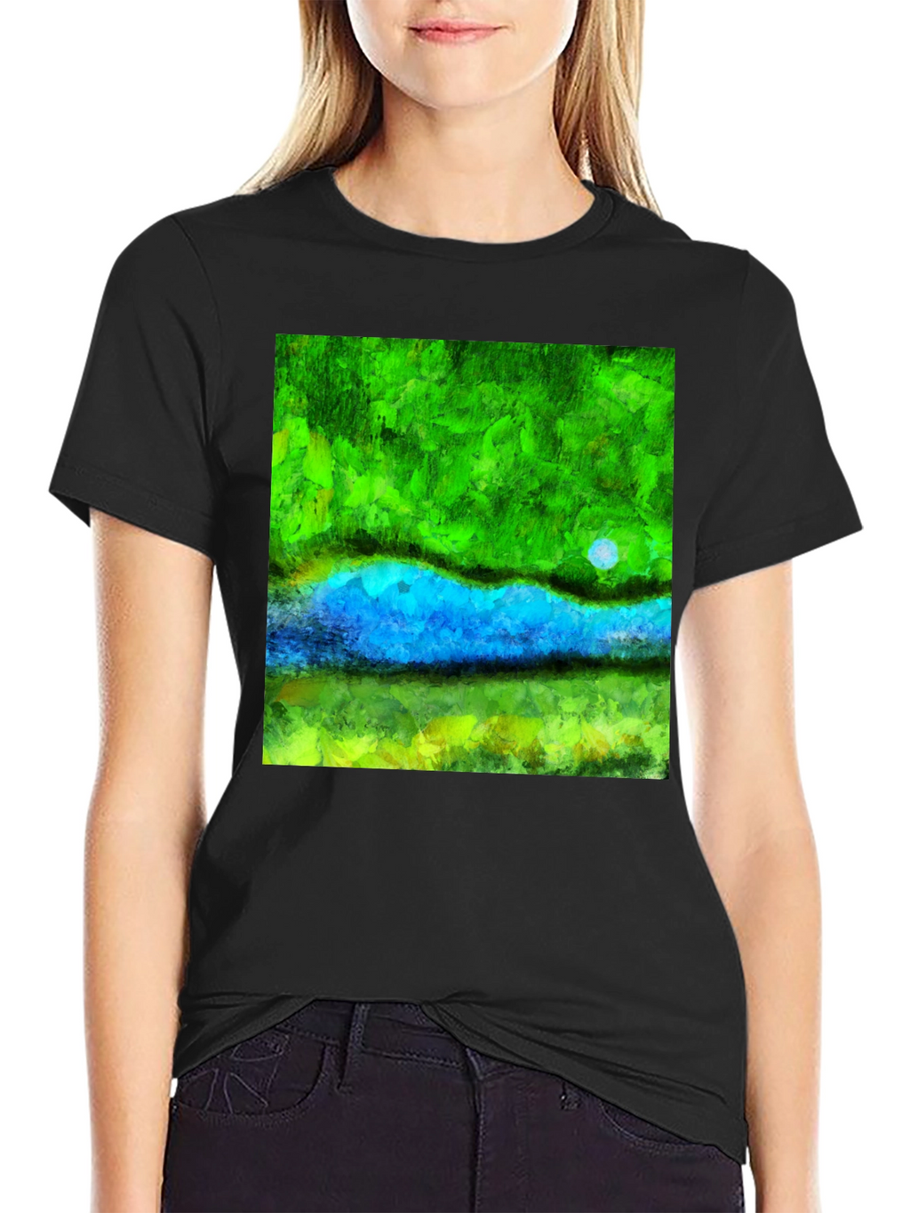 Impressionist Landscape Tee