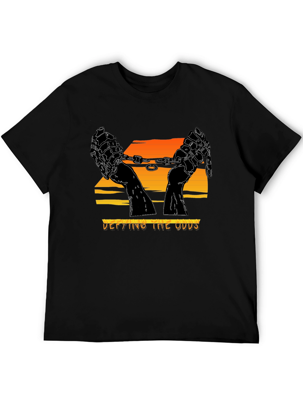Defying the Odds Graphic Tee - Freedom & Strength