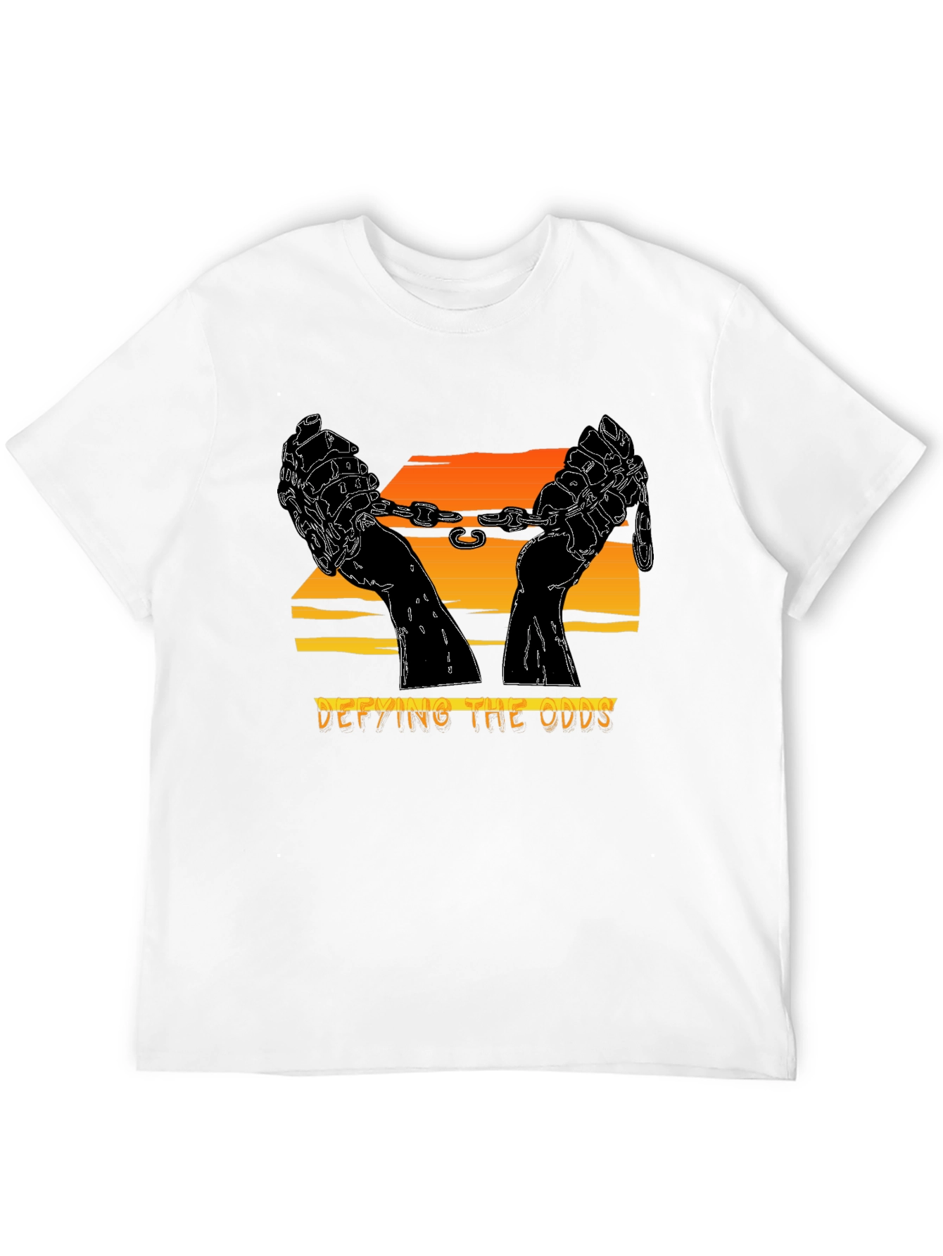 Defying the Odds Graphic Tee - Freedom & Strength