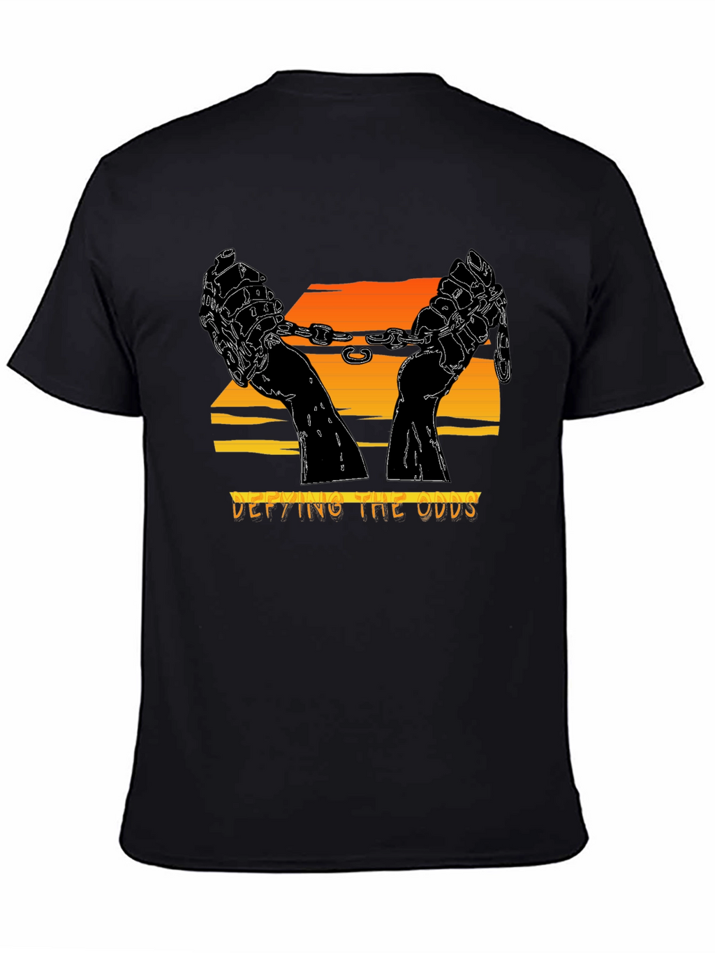 Defying the Odds Graphic Tee - Freedom & Strength