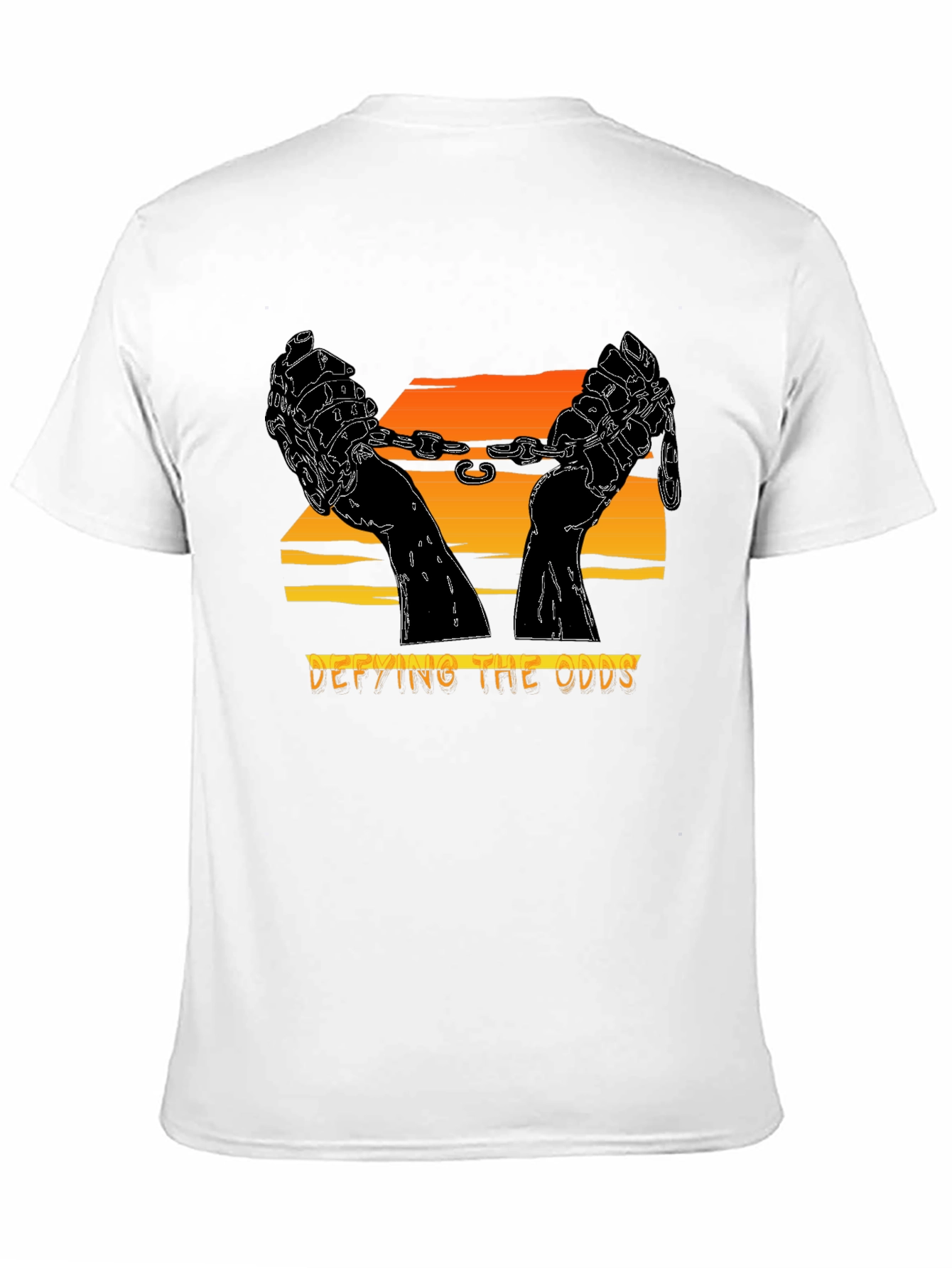 Defying the Odds Graphic Tee - Freedom & Strength