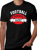 Football Aunt T-Shirt - Game Day Tee