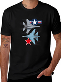 Jet Fighter Graphic T-Shirt