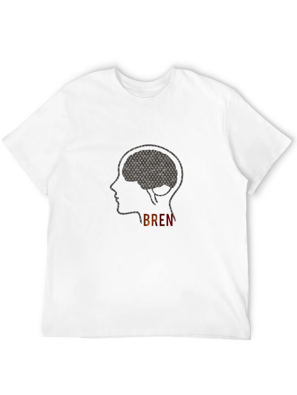 Brain Graphic Tee - Smart Thinking T-Shirt