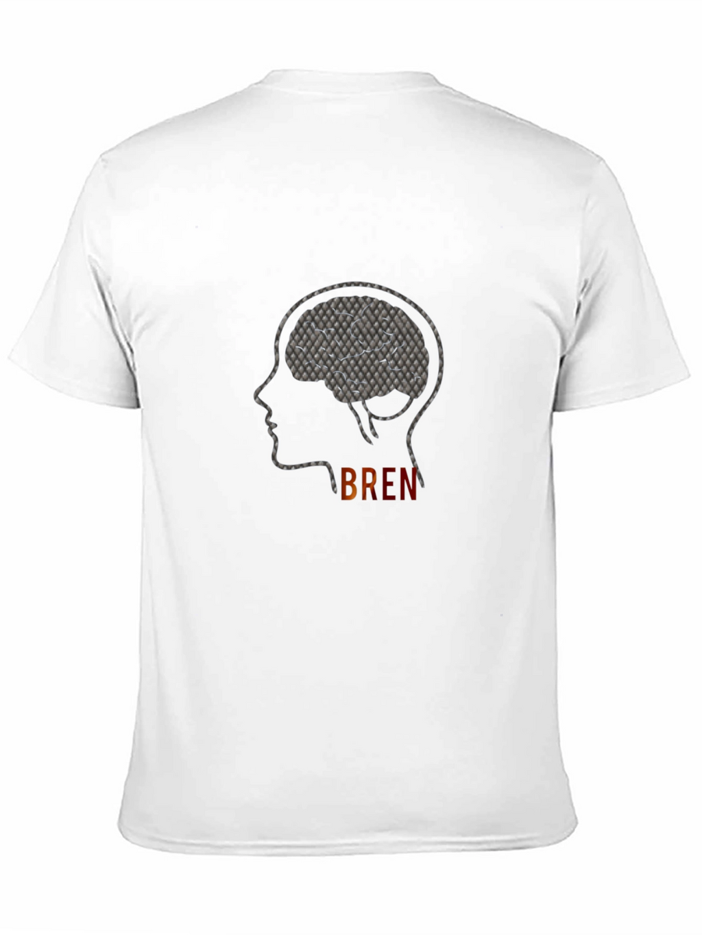 Brain Graphic Tee - Smart Thinking T-Shirt