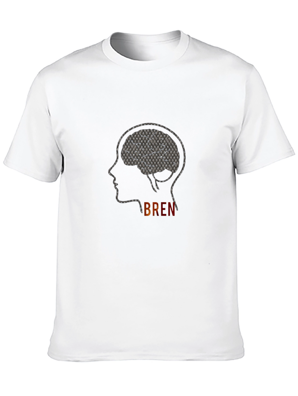 Brain Graphic Tee - Smart Thinking T-Shirt