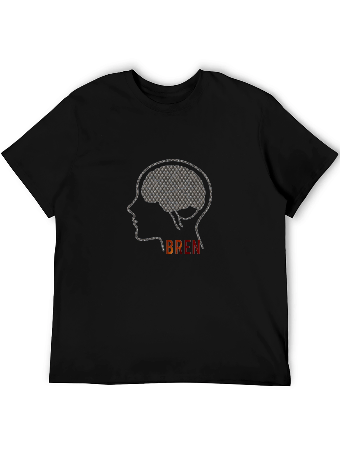 Brain Graphic Tee - Smart Thinking T-Shirt