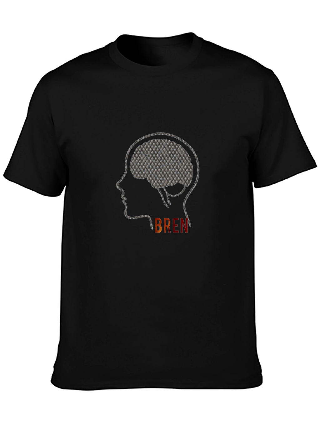Brain Graphic Tee - Smart Thinking T-Shirt