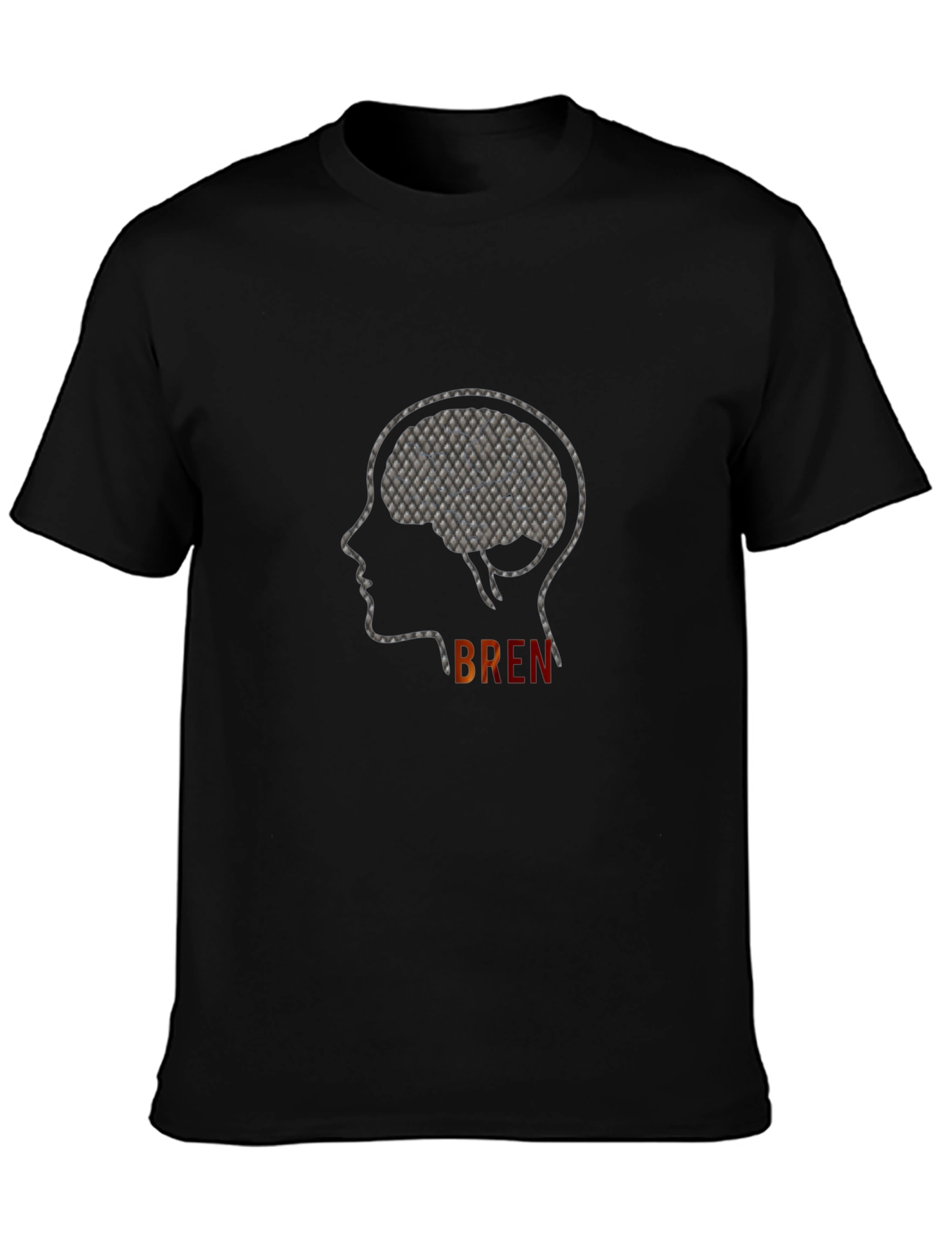 Brain Graphic Tee - Smart Thinking T-Shirt