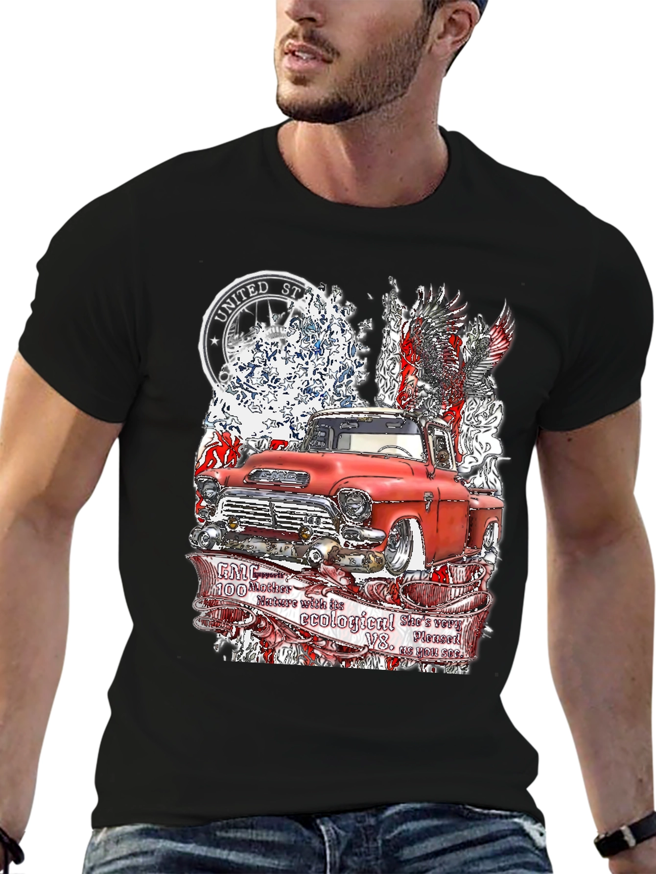 Red Truck Graphic Tee