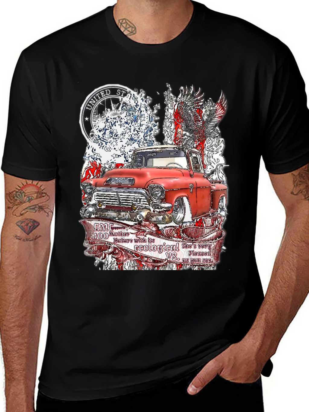 Red Truck Graphic Tee