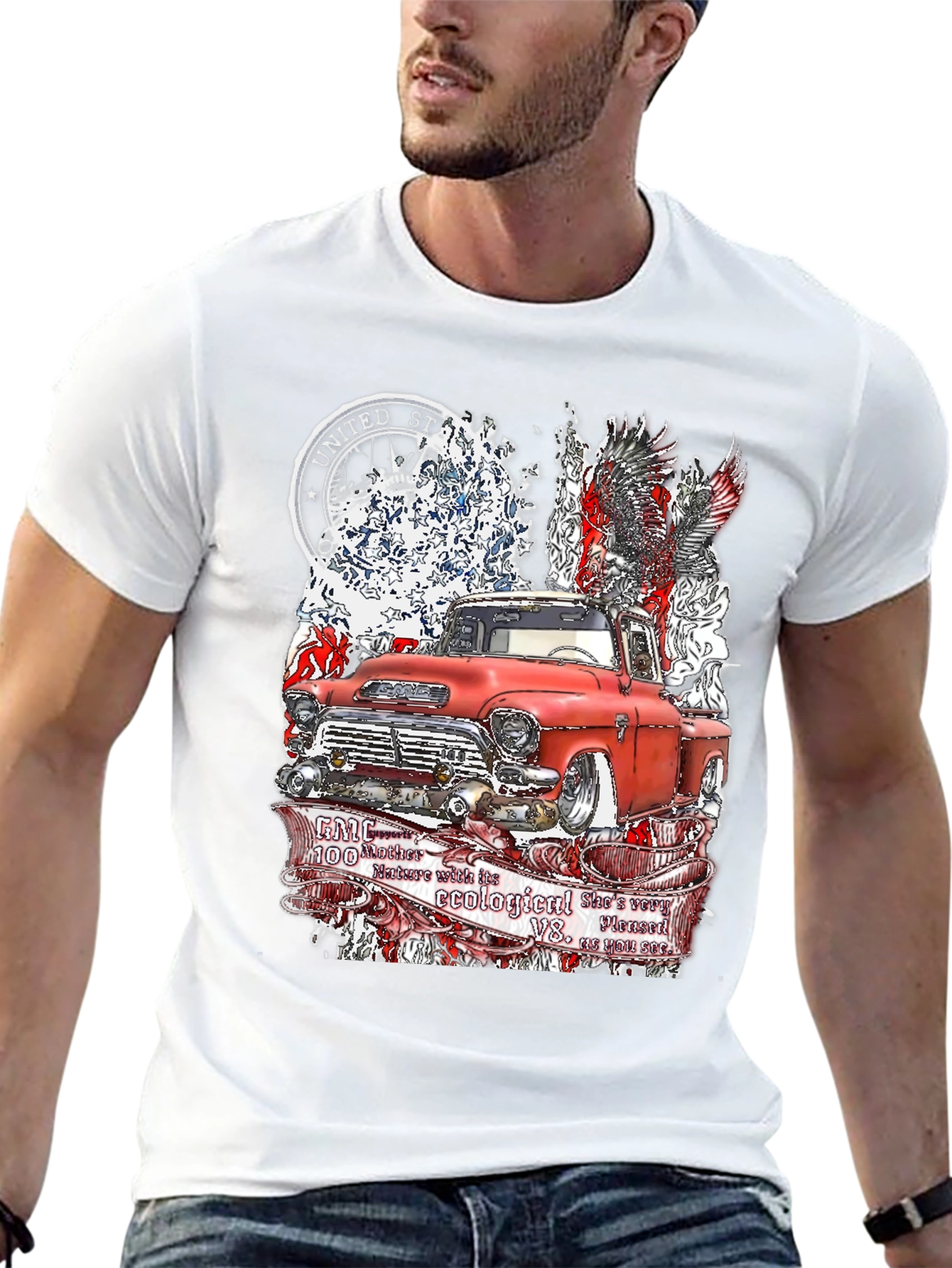 Red Truck Graphic Tee