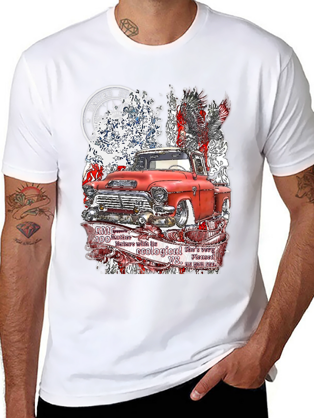 Red Truck Graphic Tee