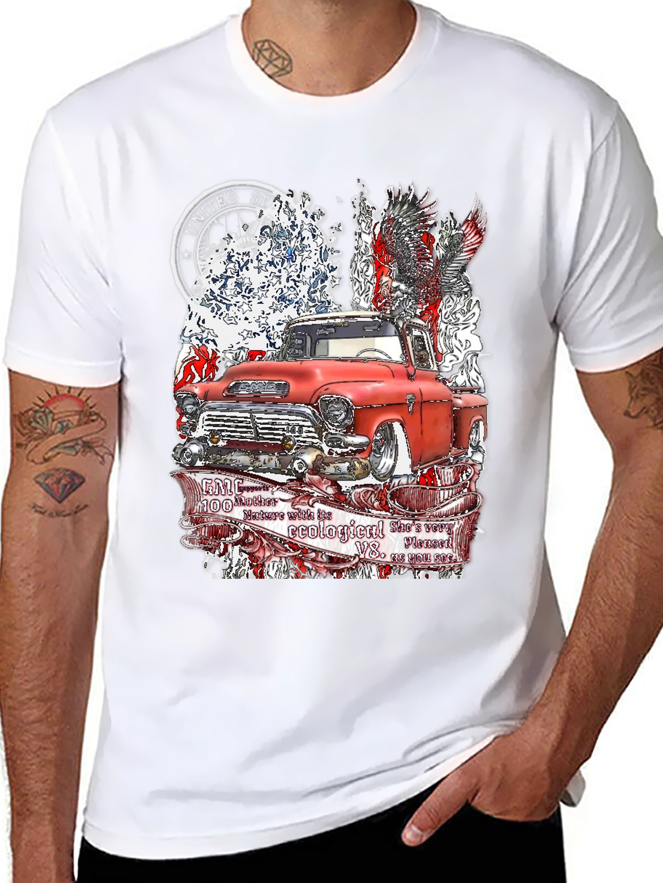 Red Truck Graphic Tee
