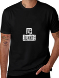 VR Junkie Tee - Black Graphic T-Shirt