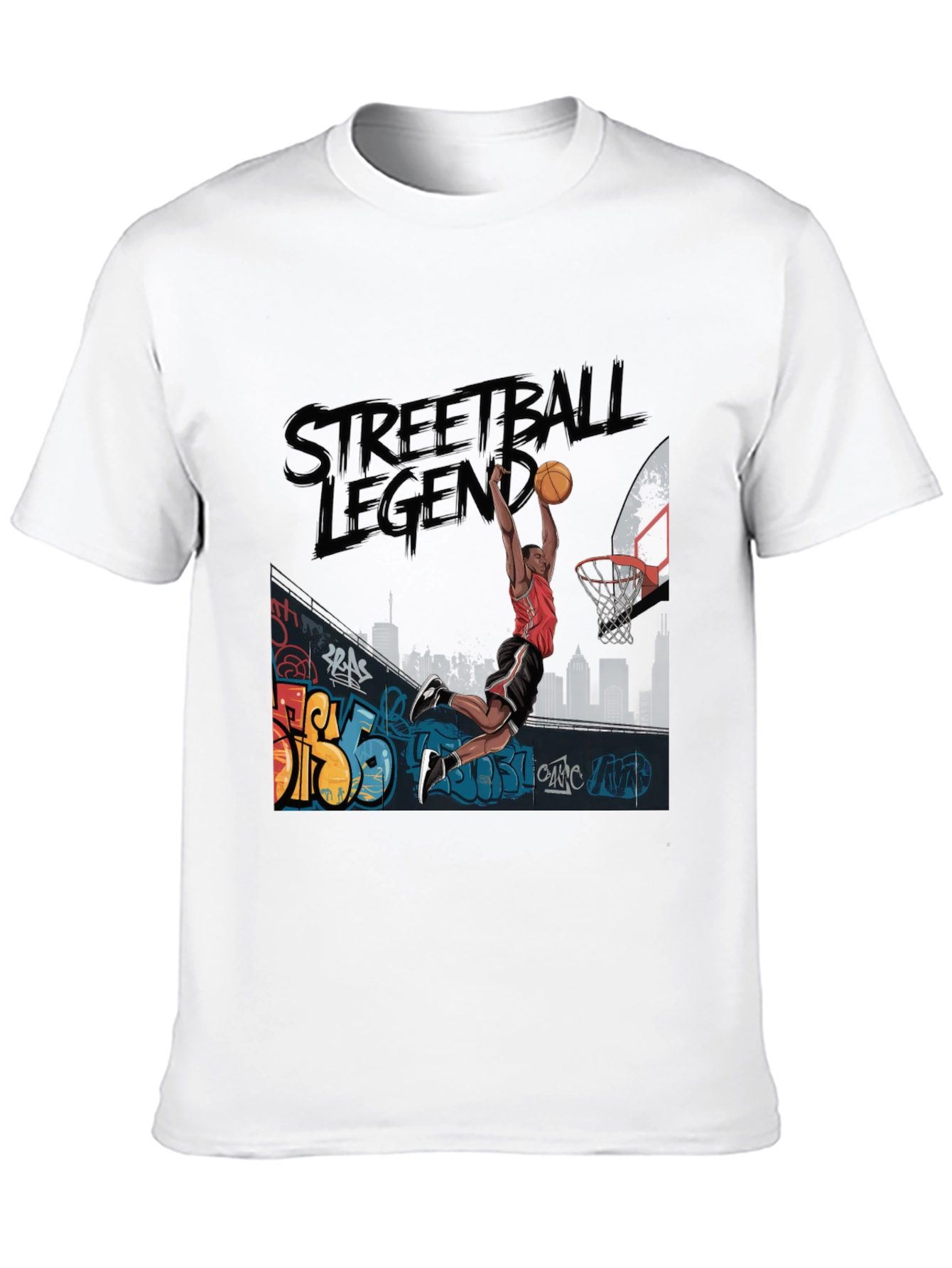 Streetball Legend Graphic T-Shirt