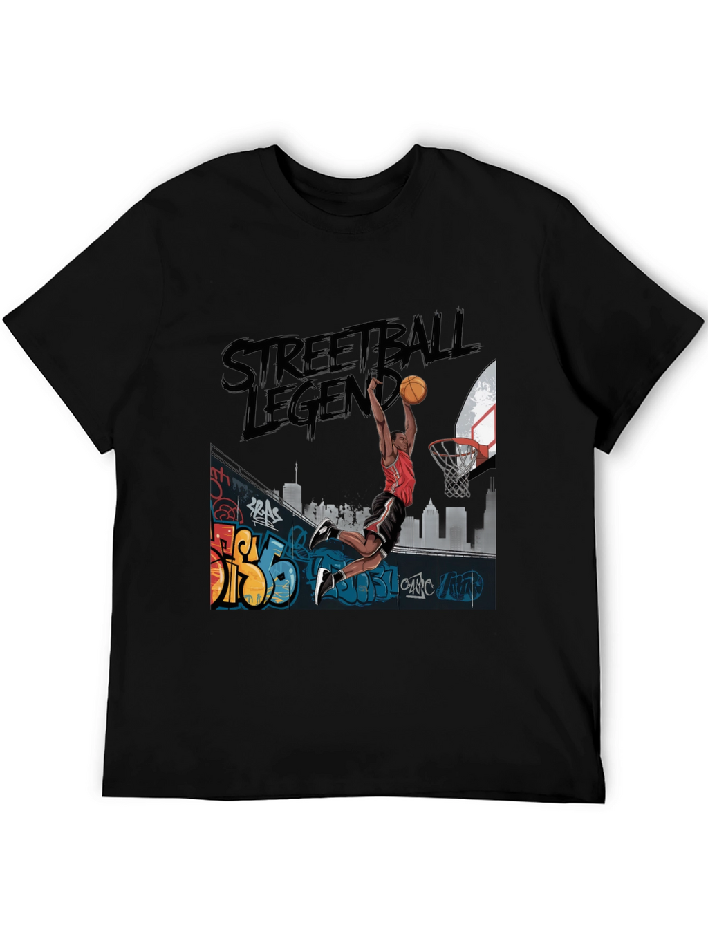 Streetball Legend Graphic T-Shirt