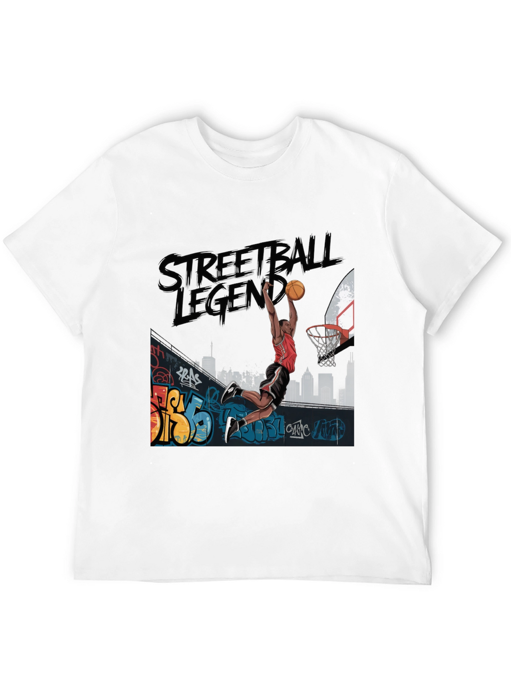 Streetball Legend Graphic T-Shirt