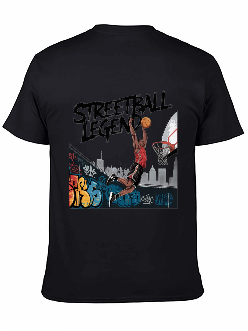 Streetball Legend Graphic T-Shirt