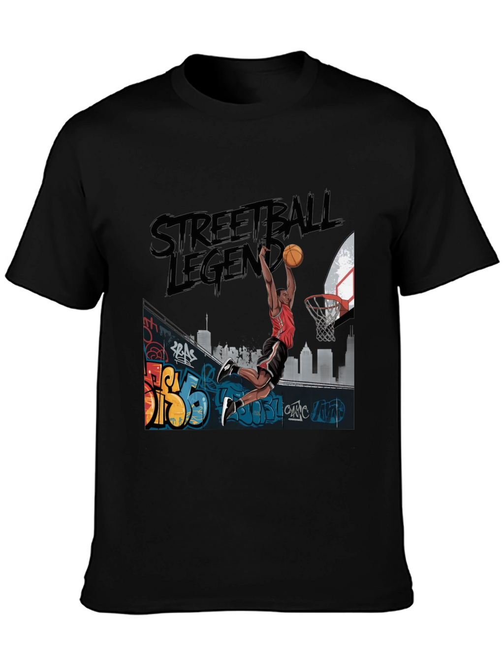 Streetball Legend Graphic T-Shirt