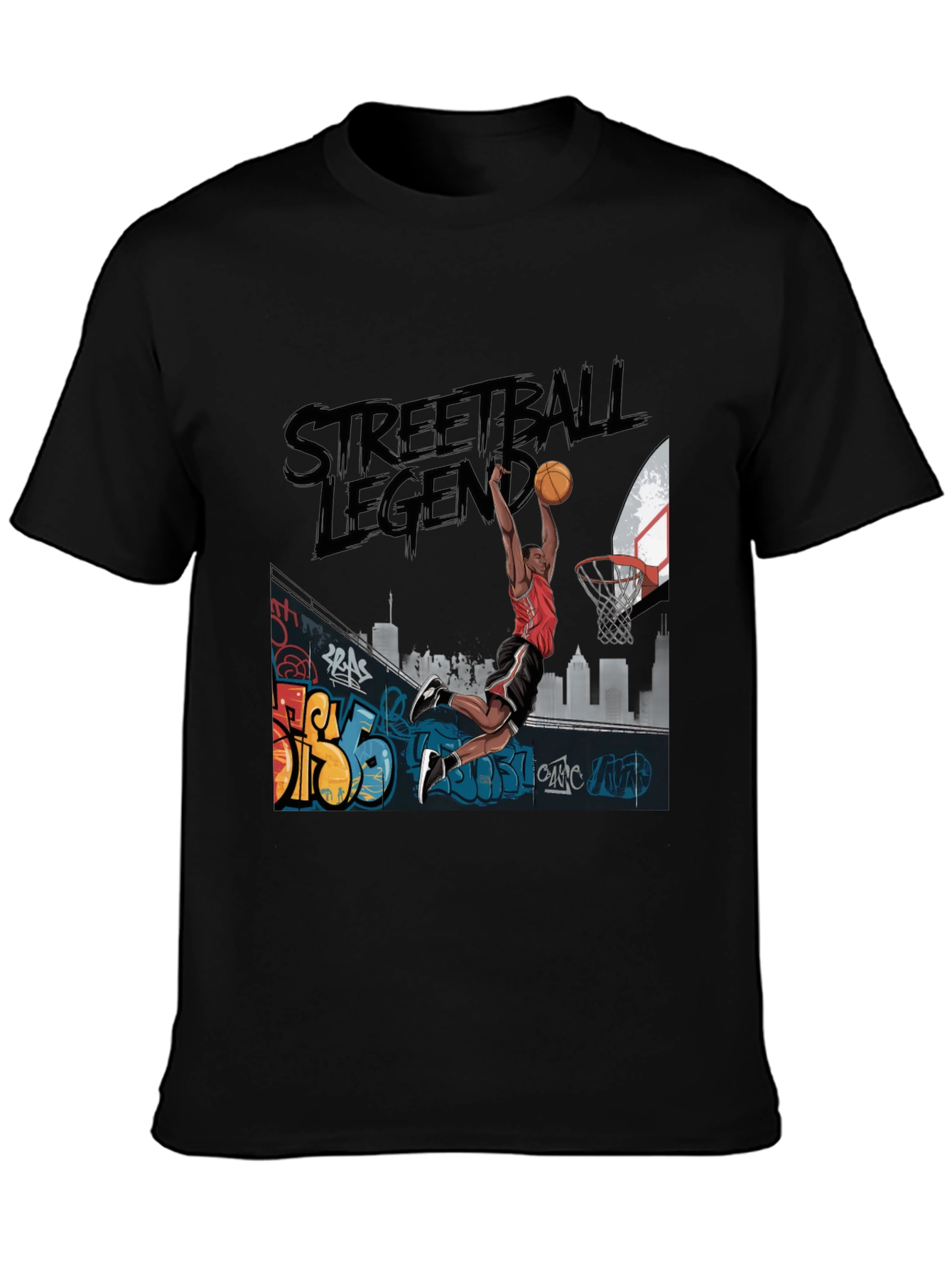 Streetball Legend Graphic T-Shirt