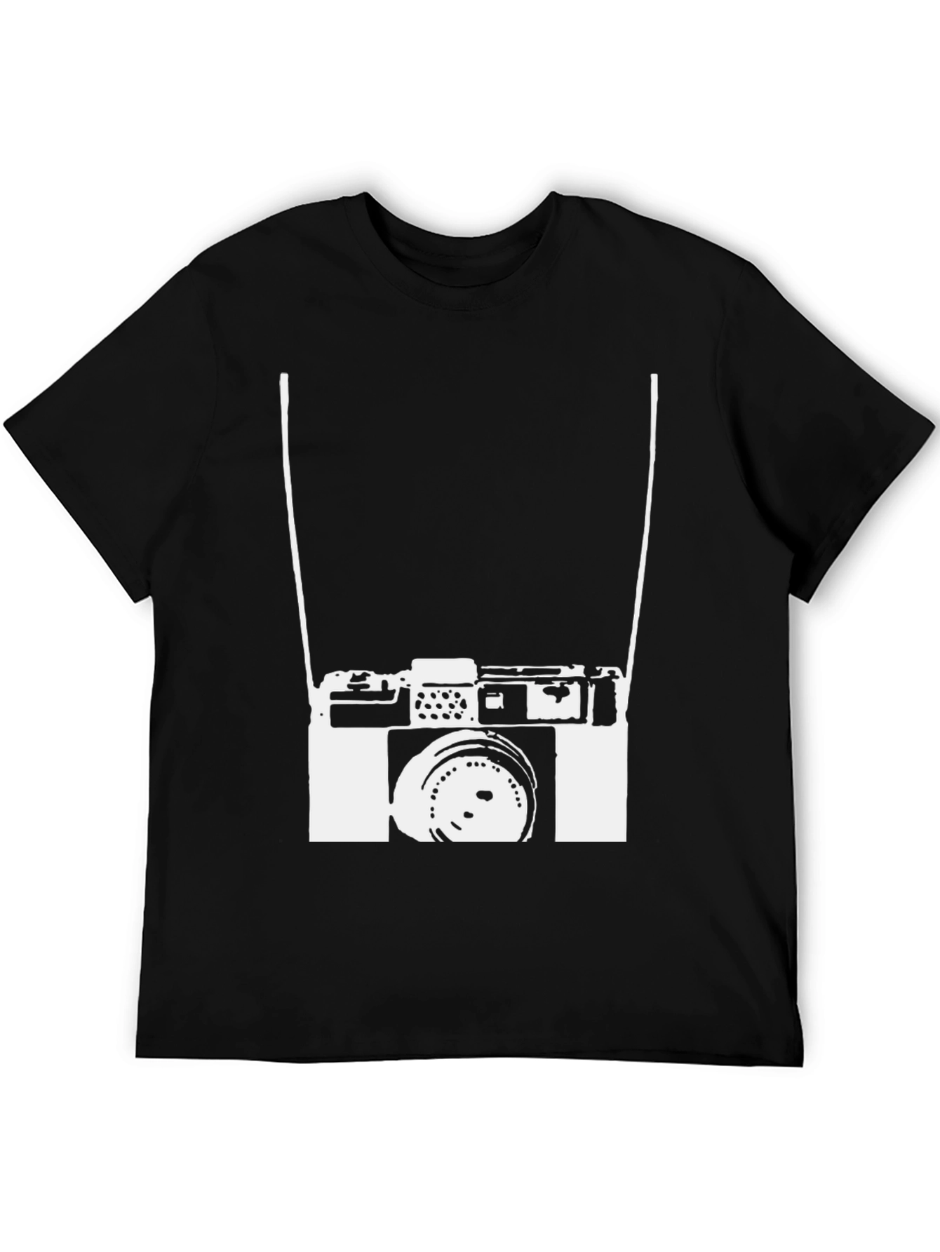 Retro Camera Graphic Tee - Classic Photography Lover Shirt