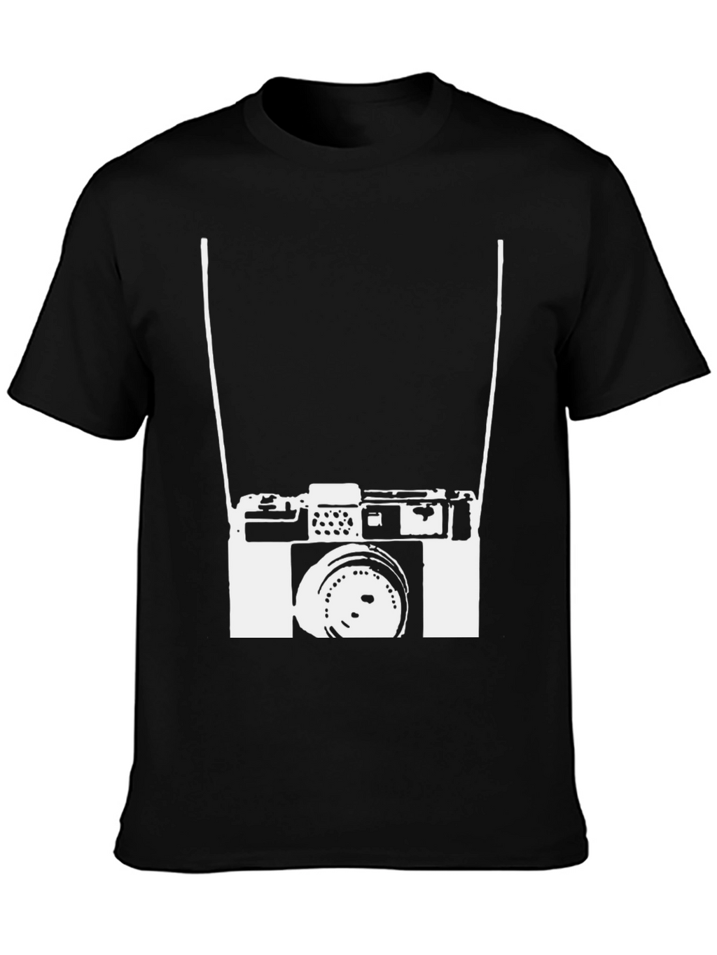 Retro Camera Graphic Tee - Classic Photography Lover Shirt