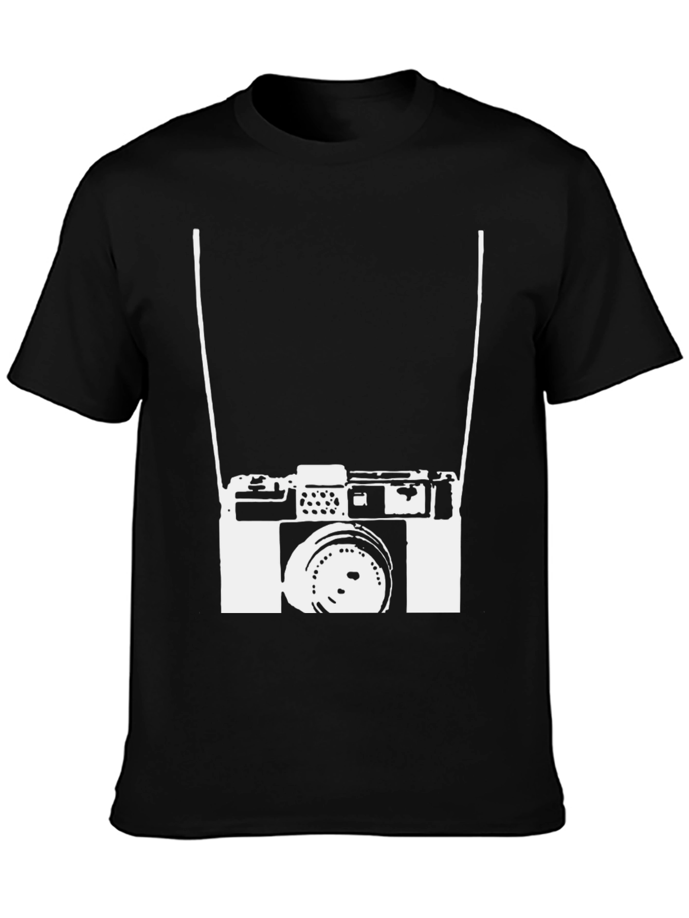 Retro Camera Graphic Tee - Classic Photography Lover Shirt