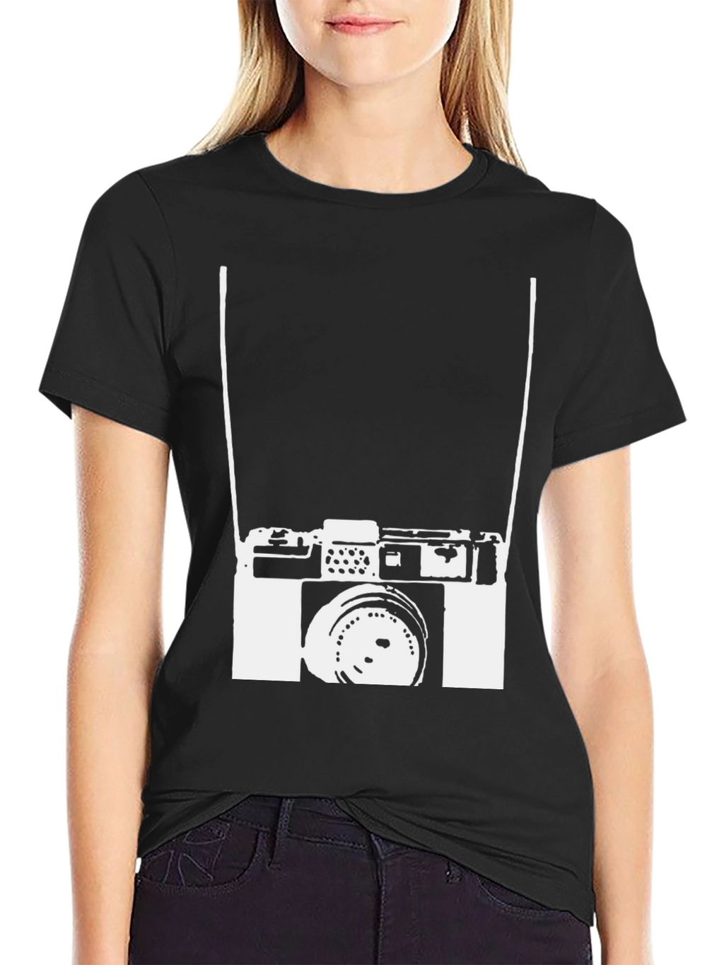 Retro Camera Graphic Tee - Classic Photography Lover Shirt