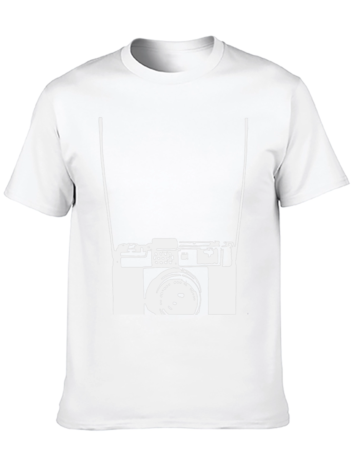 Retro Camera Graphic Tee - Classic Photography Lover Shirt