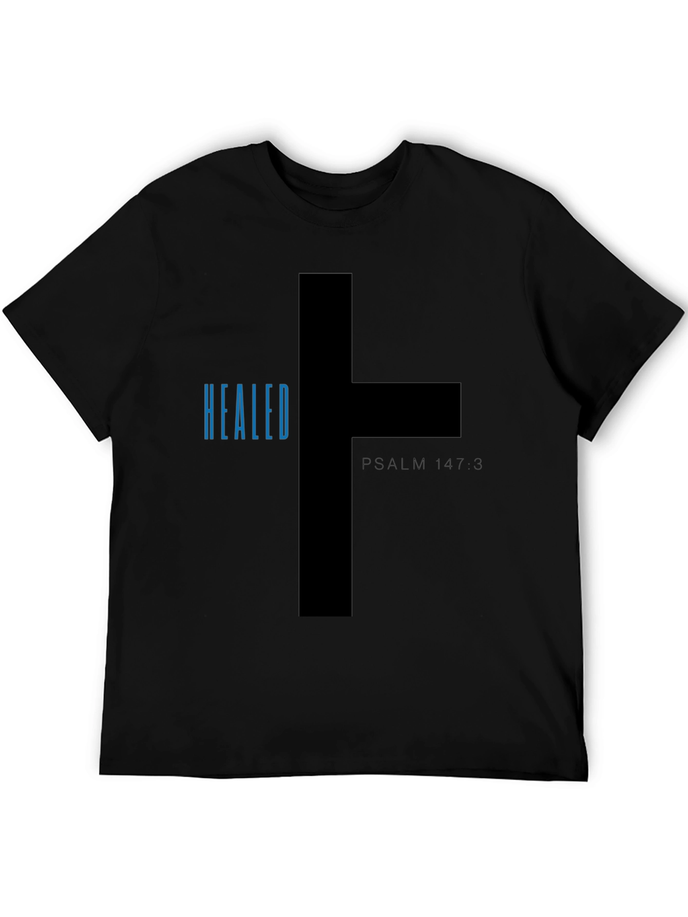 Healed Psalm 147:3 Graphic Tee - Christian T-Shirt