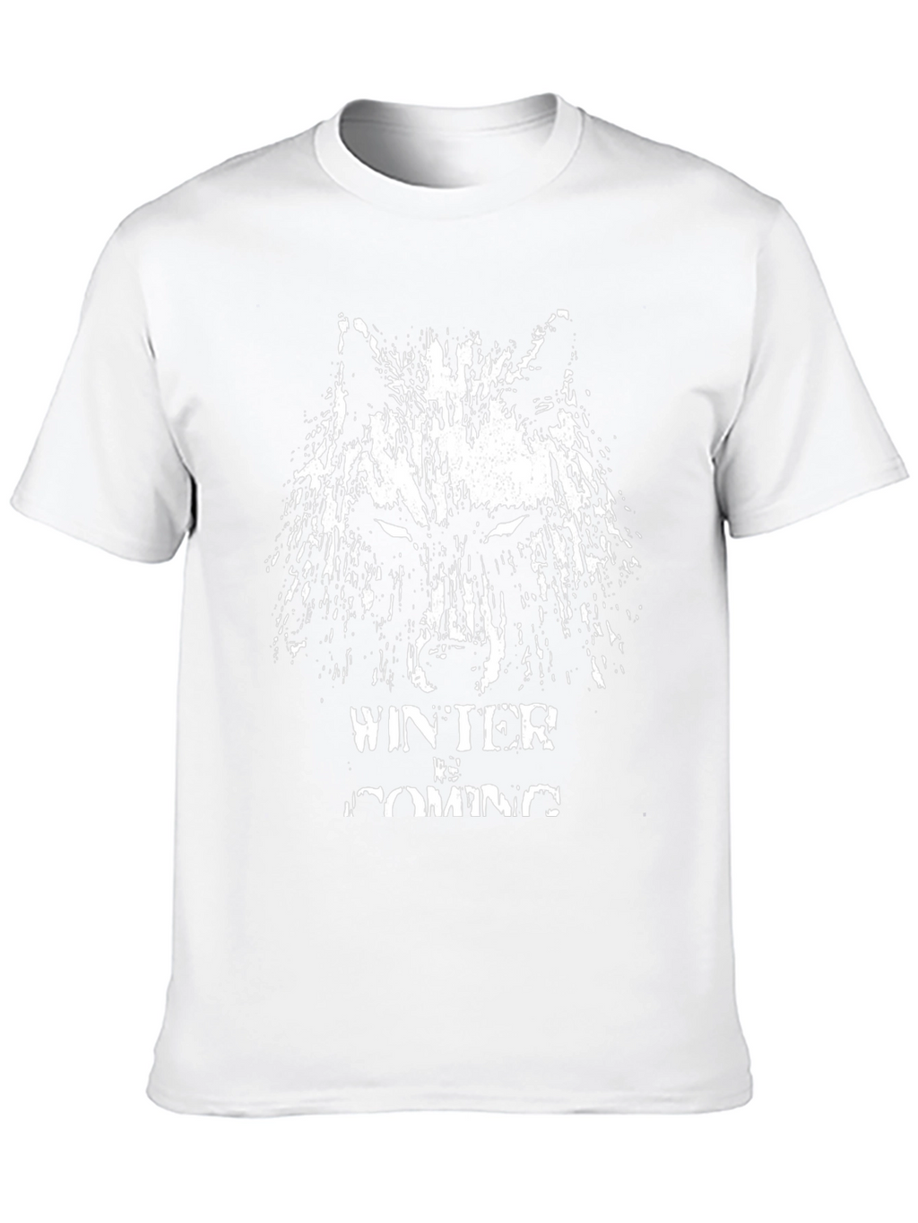 Winter is Coming Wolf Graphic Tee