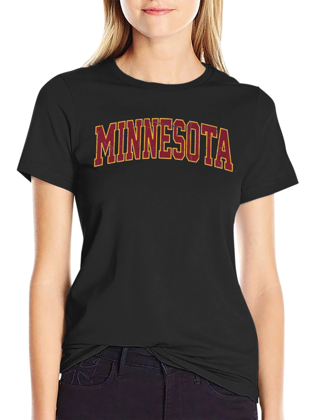 Minnesota Tee - Retro Varsity Style
