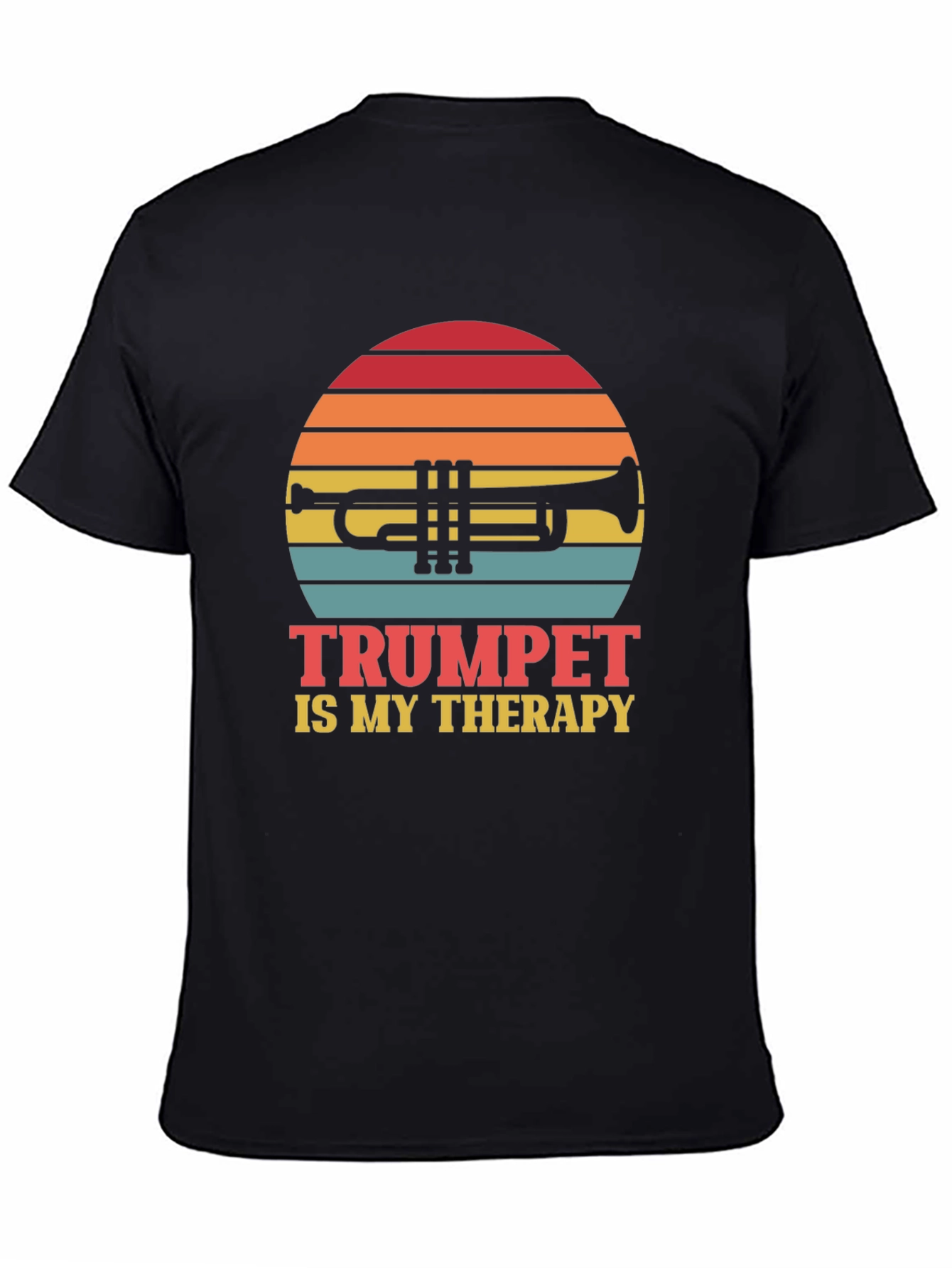 Trumpet Is My Therapy T-Shirt Musician Tee