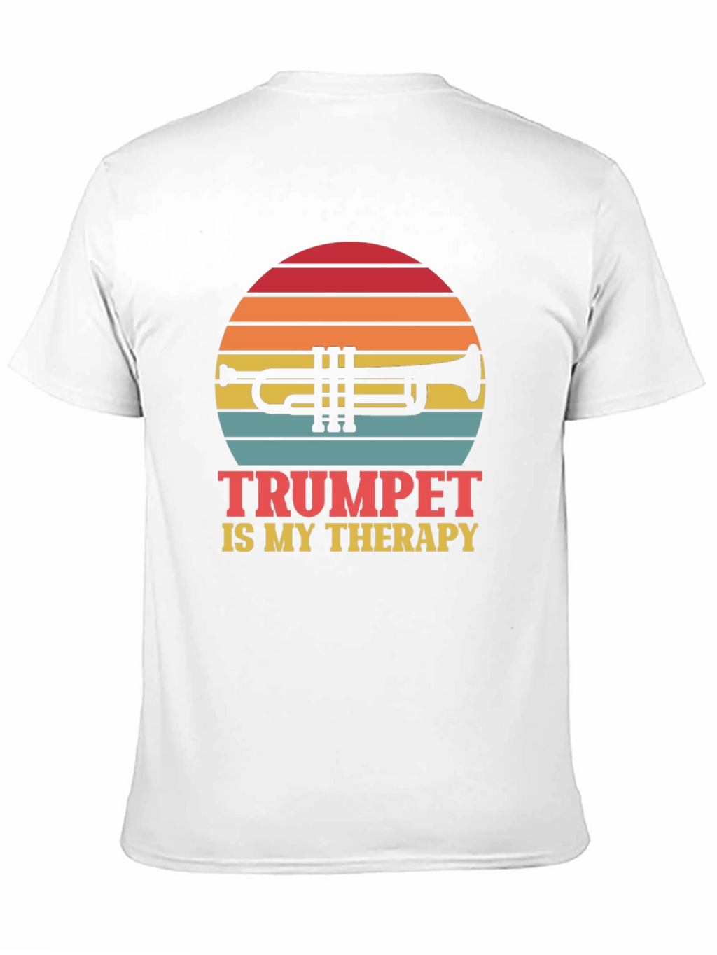 Trumpet Is My Therapy T-Shirt Musician Tee