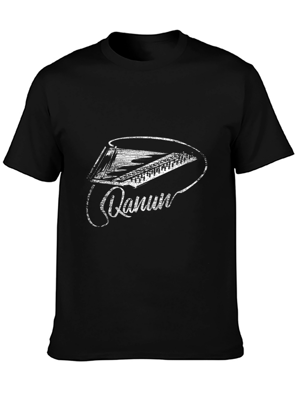Qanun Music Instrument Graphic Tee