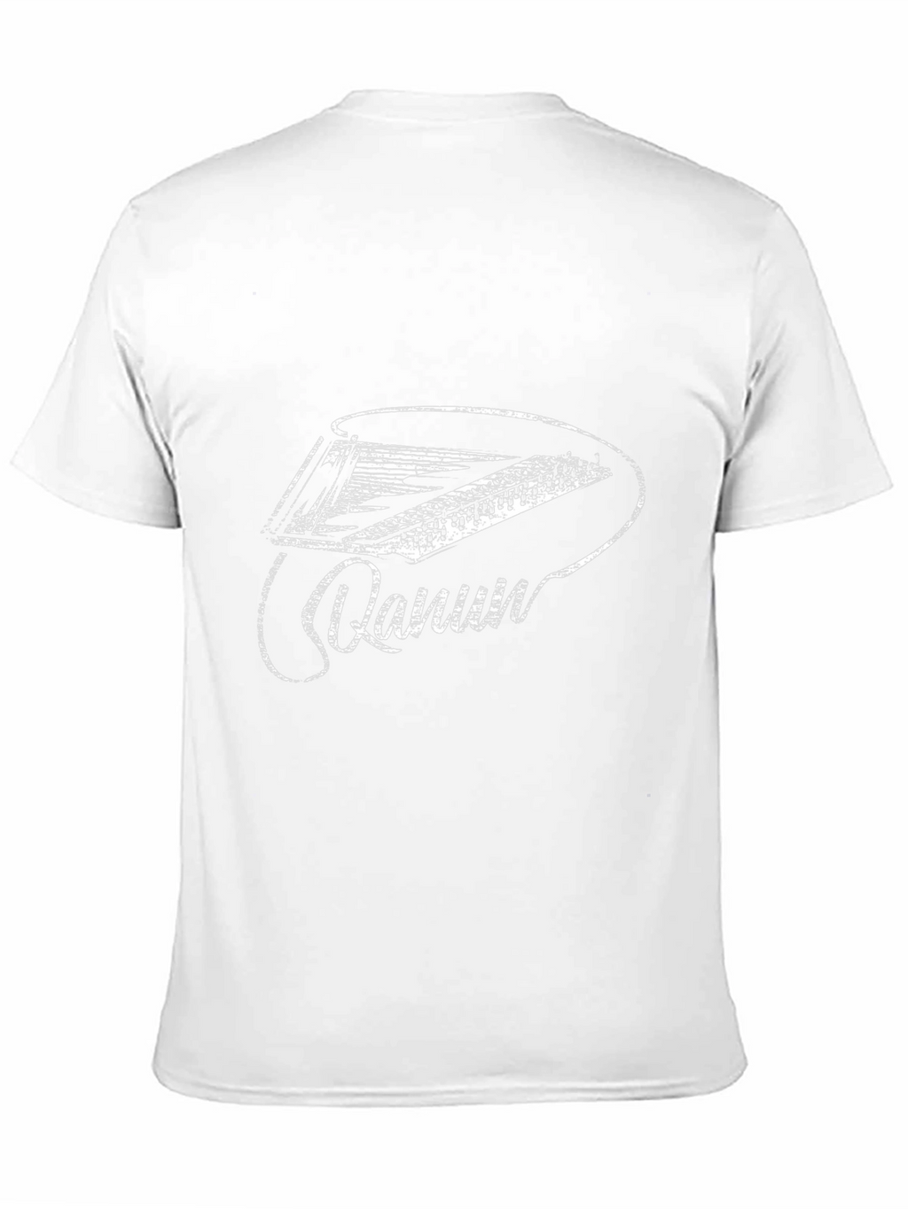 Qanun Music Instrument Graphic Tee