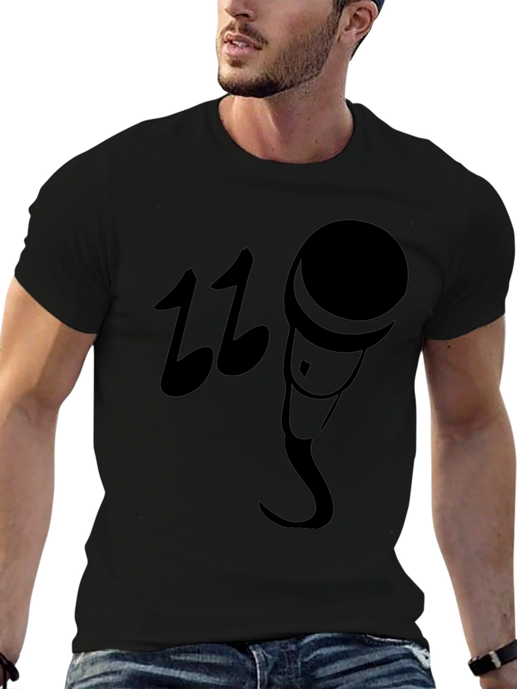 Karaoke Night Black Graphic Tee