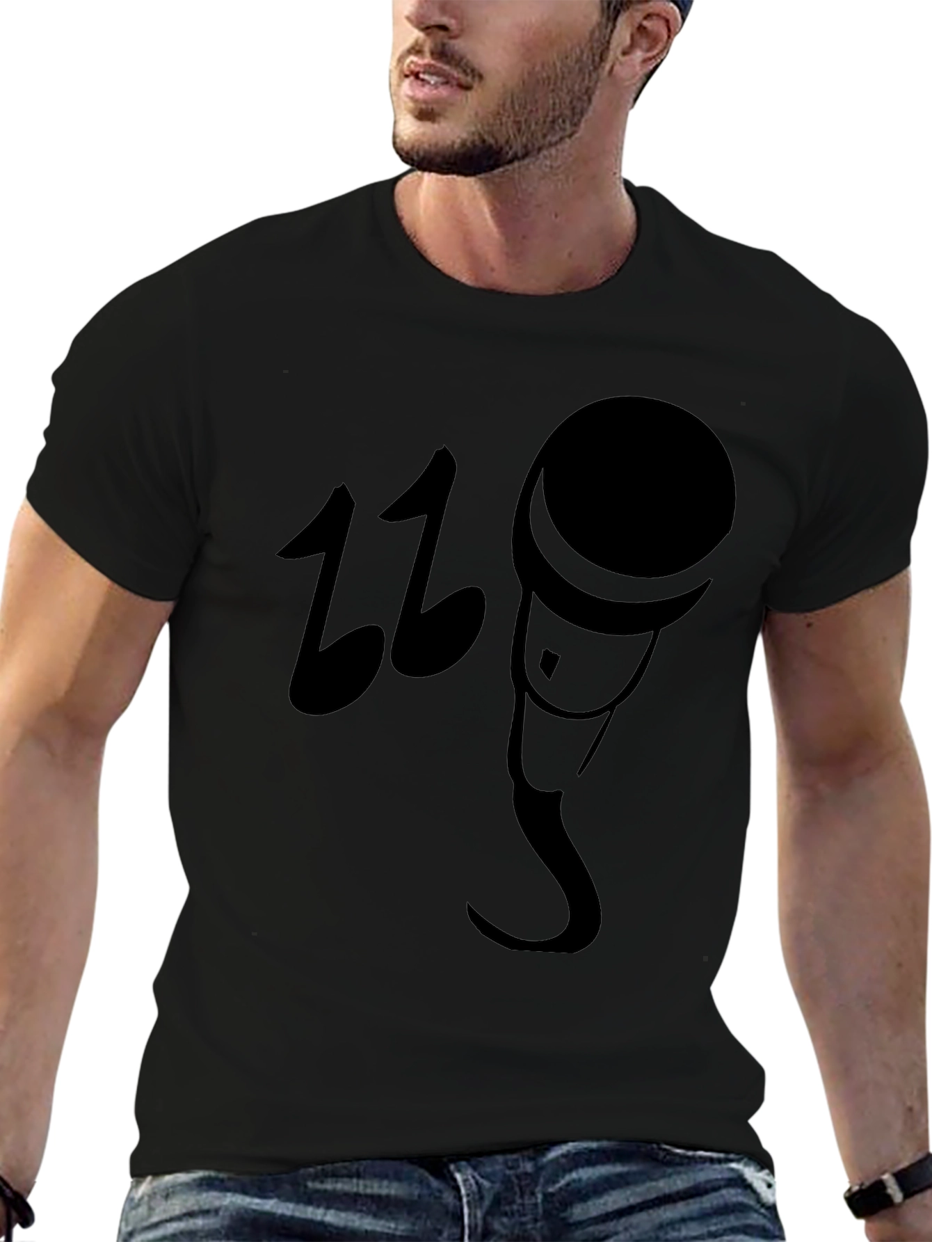 Karaoke Night Black Graphic Tee