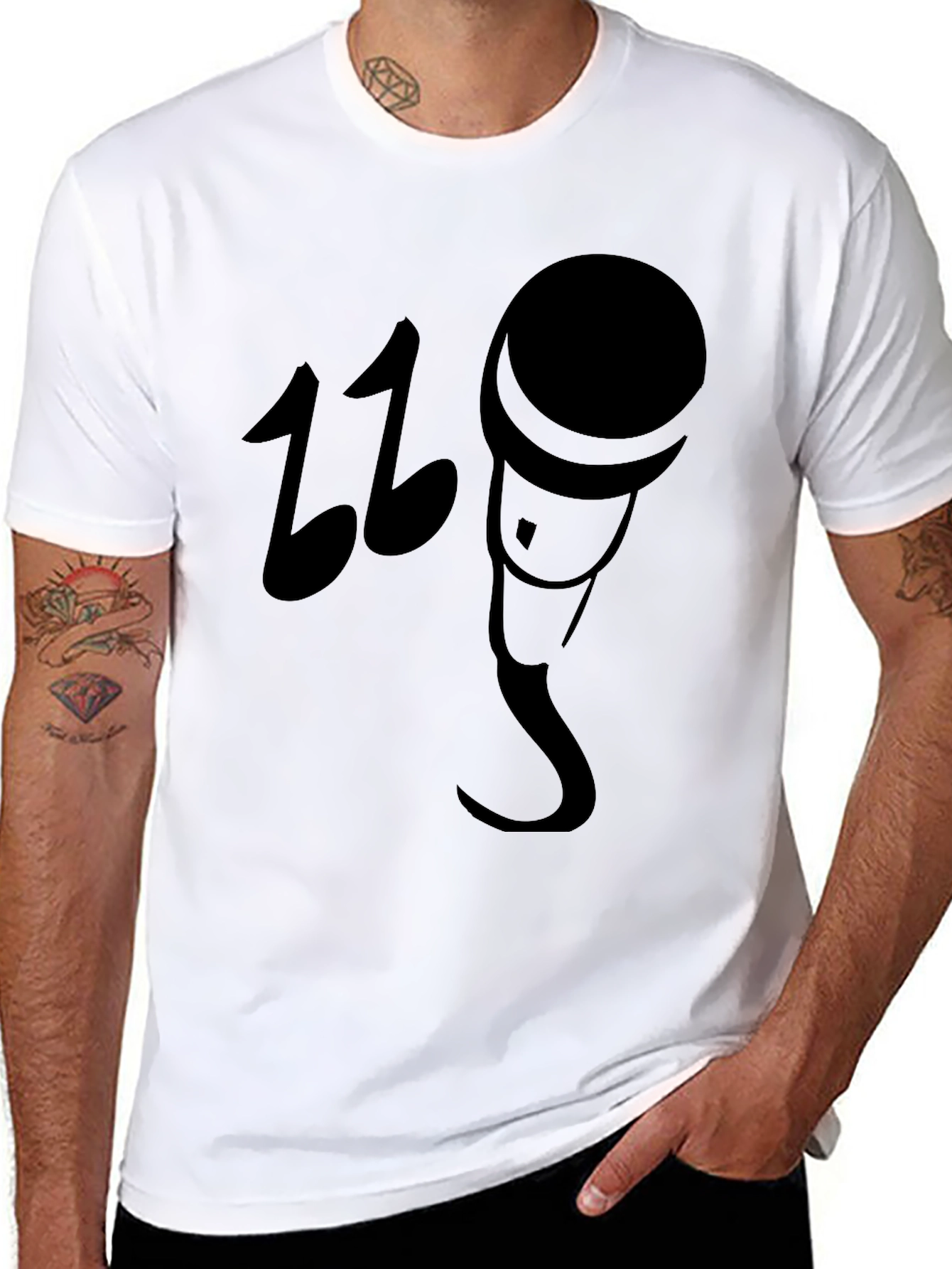 Karaoke Night Black Graphic Tee