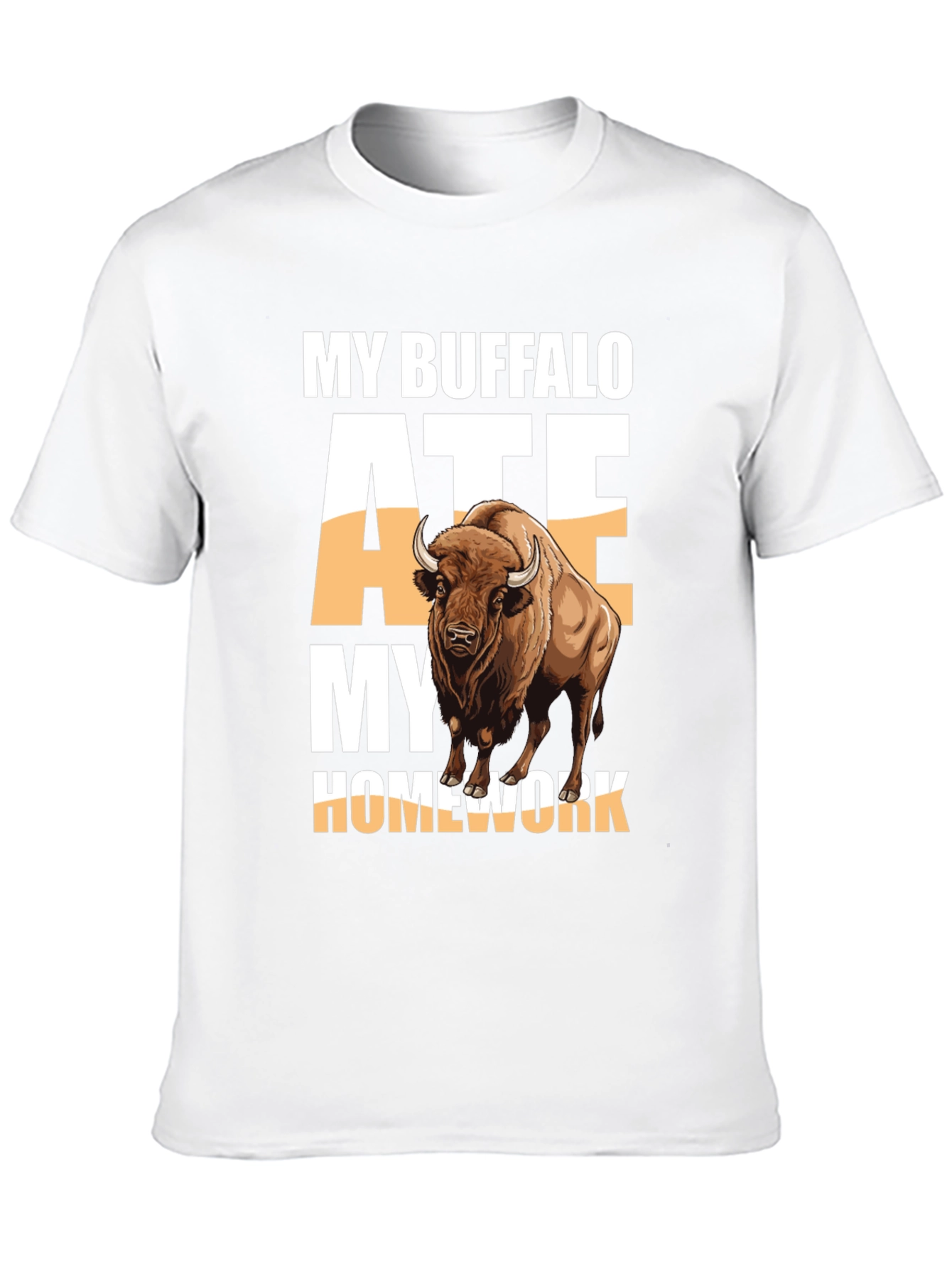 My Buffalo Ate My Homework T-Shirt